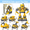Miniatyrbild 6 av 6: Ta Isär Robotleksaker för Pojkar 5+ År, 5 i 1 STEM-leksaker