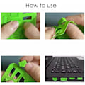 Miniatyrbillede 2 af 5: (2 sæt) 16 stk./sæt bærbar anti-støvprop farverig silikone anti-støvprop dæksel prop støvprop USB-port HDMI RJ45-interf