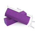 Miniatyrbild 2 av 4: Set med 10 Nagelfilsblock 120 Grit med Nagelborste