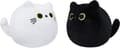 Plush Kat 2 stk Søde Killing Fyldte Dyr Blødt Legetøj, Kawaii Kat