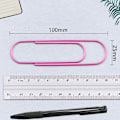 Miniatyrbillede 3 af 5: 30 stk. 4-tommer store papirclips søde papirnåle multifarvet boo