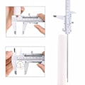 Miniatyrbillede 3 af 5: Skydelære i rustfrit stål - Skydelære 150MM 6'' Mikro