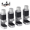 Miniatyrbild 1 av 5: Set/4 Stycken Justerbara Metallklämmor, Limklämmor, LCD S