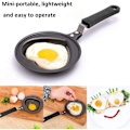 Miniatyrbillede 4 af 5: Mini Omelet, 3 stk. Mini Non-Stick Pander, Non-Stick Mini Stegepande