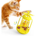 Miniatyrbild 5 av 7: Interaktiva Katt Leksaker för Inomhuskatt Fågelbur Elektrisk Tumlare Till