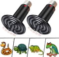 2-pack E27 Reptilvärmelampa för Reptiler och Amfibier, Ormar