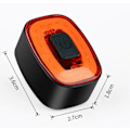 Miniatyrbild 3 av 5: Cykelbaklykta intelligent induktion bromsljus ridande utrustning