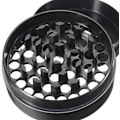 Miniatyrbilde 5 av 6: Pollen Grinder i sink-legering, manuell sveivkvern for krydder, urter,