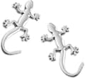 Stjärnlogotyp Gecko Metall 3D Bilmärke Emblem Dekal Solid Bilmärke