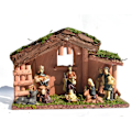 Miniatyrbillede 1 af 4: 1 stk Julekrybbe Statue Klassisk Hellig Skrivebords Pynt Bordplade Na DXGHC