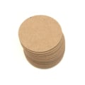 Pikkukuva 5 / 5: 400 Kiitos Kraft-paperi pyöreä roikkuva lappu pyöreä roikkuva lappu 4CM