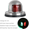 Pikkukuva 5 / 6: 12V Marine LED Veneen Navigointivalot, Vedenpitävät Merinavigointi