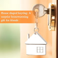 Miniatyrbillede 3 af 4: 1 stk. Nøglering til hjemmet, Husopvarmningsnøglering Par Nøglering Pers
