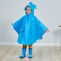 Miniatyrbilde 2 av 6: Lett Regnjakke for Småbarn, Bat Poncho/Kappe med Hetter 4-7 År