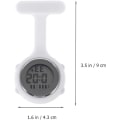 Miniatyrbilde 2 av 6: 1 stk Sykepleierklokke Brosje Sykepleierklokke med Klips for Doktor Klokke Poc