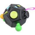 Miniatyrbilde 5 av 6: Stressavlastende leker 12 sider Fidget Angst Stressavlastende kube D