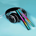 Miniatyrbillede 5 af 7: 2 stk RGB Stemmeaktiveret Rhythmelys, Lydoptagelseslys, Fancy S
