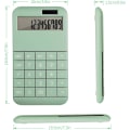 Miniatyrbillede 2 af 5: Standard Funktionel Desktop Lommeregner, 12 Cifre LCD Stor Skærm DXGHC