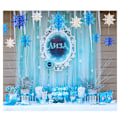 Miniatyrbillede 7 af 7: 12 stk. Frosne Julepynt Snefnug Dekorationer 3D Hul Sno