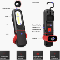 Miniatyrbilde 2 av 7: Arbeidslampe, USB-oppladbar LED-håndlampe, Magnetisk COB Mecha