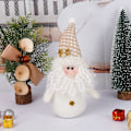 Miniatyrbild 4 av 5: 2 st julpynt Tomte snögubbe jultomte docka jul