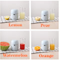 Miniatyrbillede 5 af 6: Køkken Manuel Saftpresser Frugt Citron Lime Appelsin Presser, BPA Fri