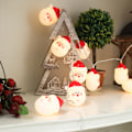 Miniatyrbillede 3 af 5: LED Julemand Modeleringslysstreng Julefest Aktiviteter