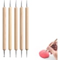 Miniatyrbilde 1 av 5: 5 Stykker Neglekunst Dotting Pen Rhinestone Neglekunst Dotting Too DXGHC