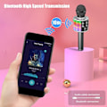 Miniatyrbillede 4 af 6: Trådløs Karaoke Mikrofon, Børne Karaoke Mikrofon med Dans