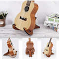 Miniatyrbild 3 av 6: Avtagbart Träukulele Stativ Vikbart Gitarrstativ Stabilt X-S
