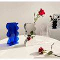 Miniatyrbild 5 av 7: Spegelakrylvas, Geometrisk Akrylblomvas, Hög Vågsform