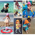 Miniatyrbild 4 av 5: Dewenwils Solhatt för Bebis & Barn UV50+ Skydd Sommar Fiske Be DXGHC
