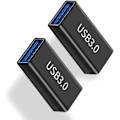 Miniatyrbillede 1 af 4: USB Hun til Hun Adapter, 3 Pak, USB 3.0 Adapter Forlænger DXGHC