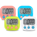 Miniatyrbillede 1 af 7: 4 Magnetiske Køkken Timere, Magnetisk Timer med Høj Alarm