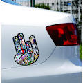 Miniatyrbillede 4 af 5: 4 stk. Bilsticker Motorcykel Graffiti Stickers