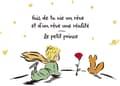 Den Lille Prinsen Väggdekaler Citat Gör Ditt Liv