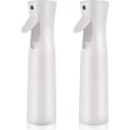 Miniatyrbillede 1 af 5: 300Ml Hårsprayflaske, 2 stk Genopfyldningsbare Sprayflasker Tomme W DXGHC