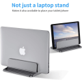 Miniatyrbilde 4 av 5: Vertikal Laptop Stativ, Justerbar Aluminiums Laptop Stativ Deskt DXGHC
