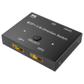 Miniatyrbilde 1 av 5: DP-bryter versjon 1.4 8k@60hz én inn to ut to inn én toveis