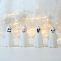Miniatyrbilde 4 av 5: 4 stykker Halloween-dekorasjon for barn, bærbare gresskarlykter