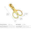 Miniatyrbilde 4 av 5: Sigarettensaks Cutter Rustfritt Stål Guillotin Dobbel Blad Sha