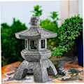 Miniatyrbild 5 av 5: Solcellsdriven Pagodalykta Utomhuslampor Japansk Stil Lykta Trädgård