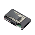 Miniatyrbild 2 av 5: The Ridge Wallet för män, tunn plånbok för män - tunn som en skena, minimalistisk estetik, rymmer upp till 12 kort, RFID-säker,