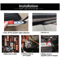 Miniatyrbilde 5 av 5: 2x DRL LED-lysstripe for frontlys, sekvensiell blinklys