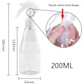 Pikkukuva 2 / 5: 3 kpl 200 ml kasvien sumutinpulloa, tyhjiä muovipulloja, DXGHC