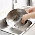 Miniatyrbillede 4 af 5: Køkkenmagisk Rustfjernelse Opvaskklud Børst Gryde Svampe
