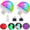 Miniatyrbilde 1 av 6: USB Mini Diskoteklys, Scene DJ Lys, Boolian, Magic Ball Lys
