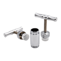 Miniatyrbillede 5 af 5: Zink-legering røgpresser, bærbar metal røgpresser, røgpresser