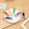 Miniatyrbillede 6 af 6: 8 stk. Mini LED Nøgleringe Nøglering Lommelygte Lille Hundekrave L