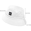 Miniatyrbillede 5 af 6: Bucket Hat Unisex Foldbar Bomuld UV Beskyttelse Åndbar Sol